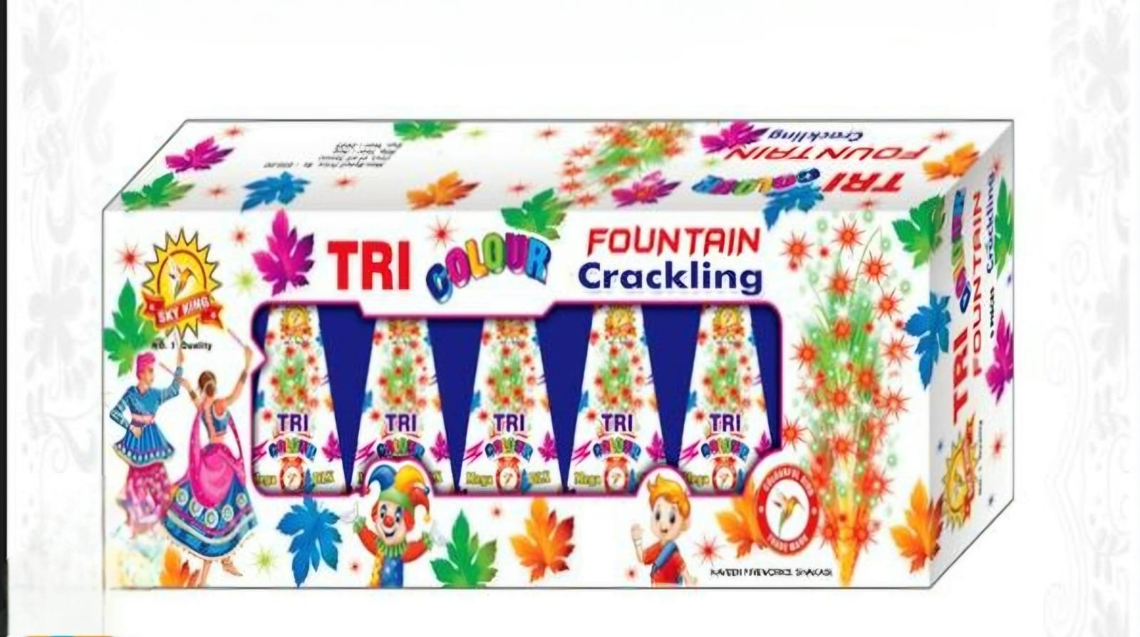 TRI-COLOUR FOUNTAIN (5 in 1)