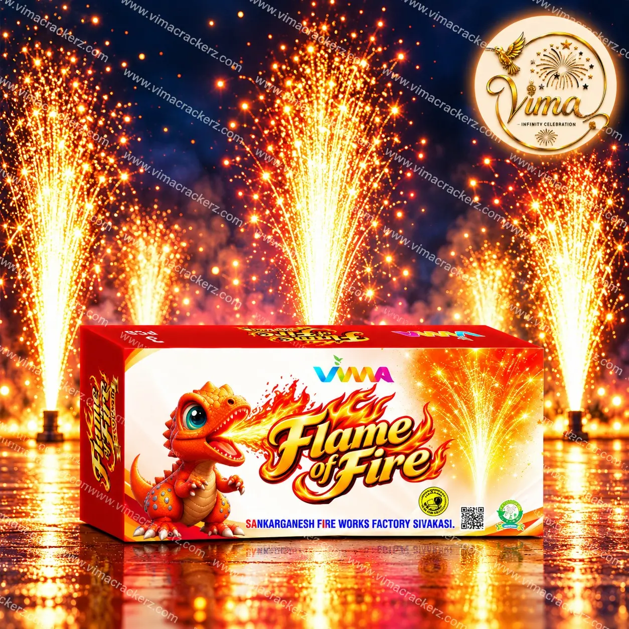 Flame of Fire(3Pcs)